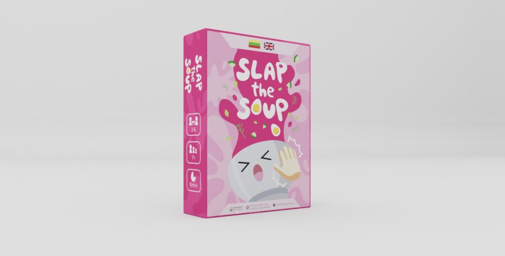 Slap the Soup card game box